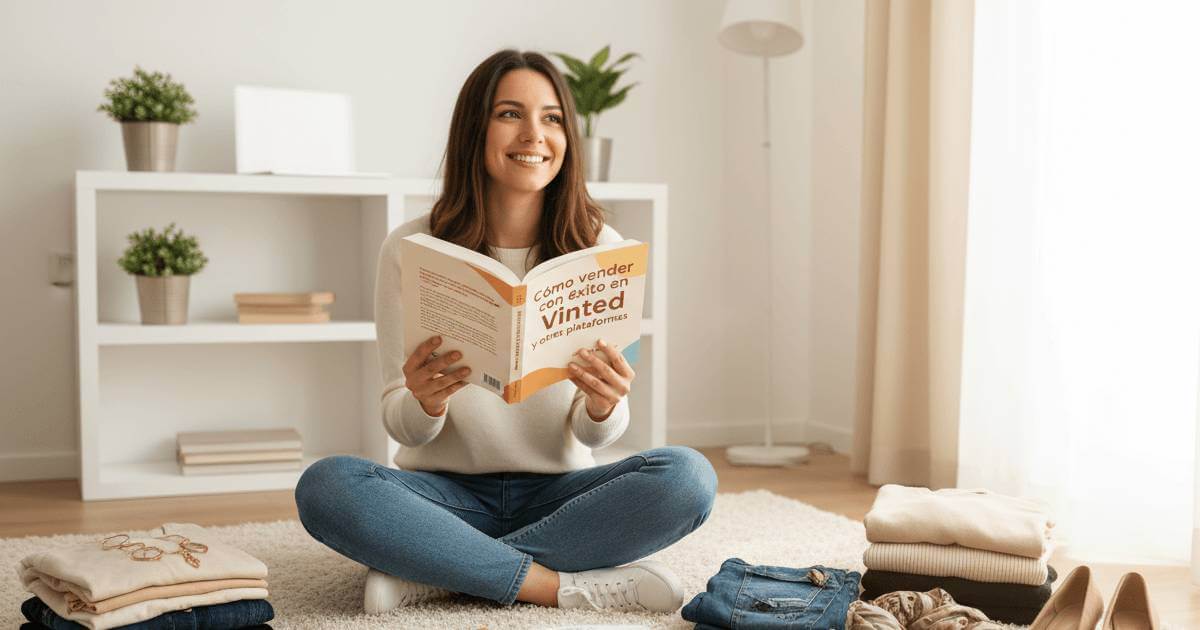 Libro Cómo Vender en Vinted disponible en Amazon